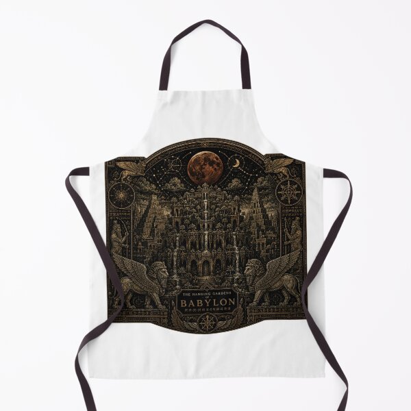 Item preview, Ancient Babylon Dark Fantasy Ruins designed and sold by PatternFly.