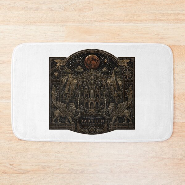 Item preview, Ancient Babylon Dark Fantasy Ruins designed and sold by PatternFly.