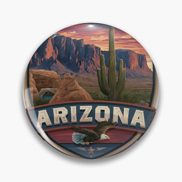 Item preview, Arizona USA Illustration Design #16 designed and sold by GoldenAurora91.