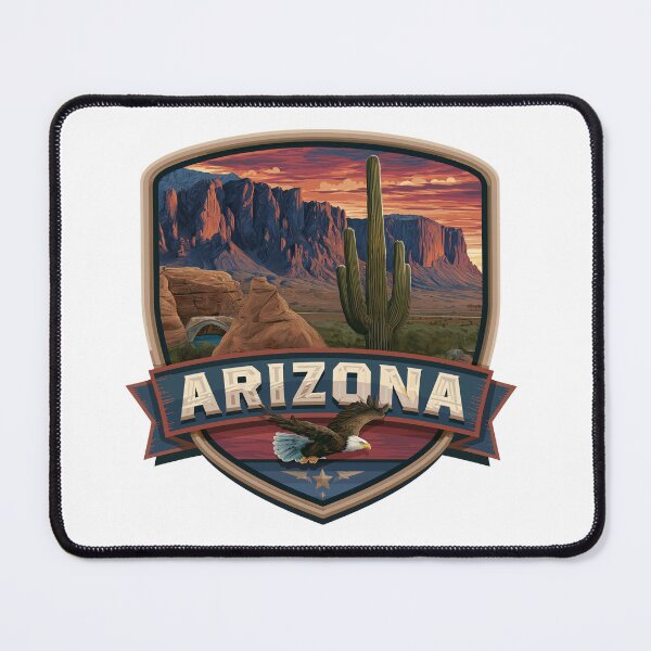 Item preview, Arizona USA Illustration Design #16 designed and sold by GoldenAurora91.