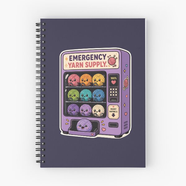 Item preview, Emergency Yarn Supply Cute Knitting Vending Machine designed and sold by SimplePoDesign.