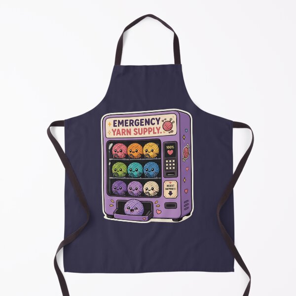 Item preview, Emergency Yarn Supply Cute Knitting Vending Machine designed and sold by SimplePoDesign.