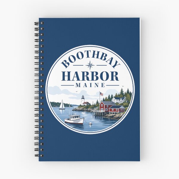 Item preview, Boothbay Harbor Maine designed and sold by NPStudio.