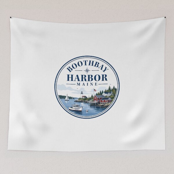 Item preview, Boothbay Harbor Maine designed and sold by NPStudio.