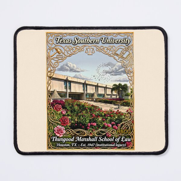 Item preview, Texas Southern University Thurgood Marshall School of Law Architectural Illustration designed and sold by EvergreenPark - Tee Studio.