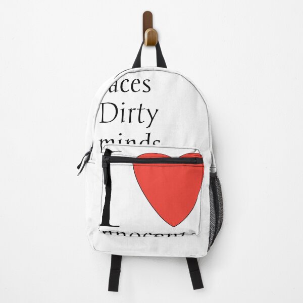 Item preview, I Love Innocent faces dirty minds design tshirt typo designed and sold by Prism-Bubble.