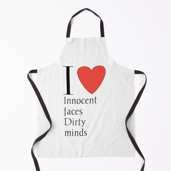 Item preview, I Love Innocent faces dirty minds design tshirt typo designed and sold by Prism-Bubble.