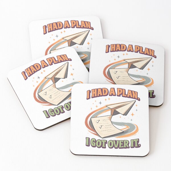 Item preview, I Had a Plan I Got Over It Funny Carefree Humor designed and sold by Print Loft.