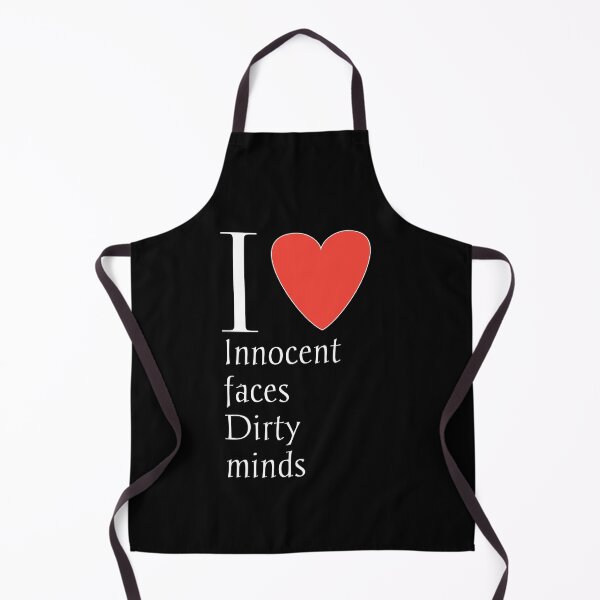 Item preview, I Love Innocent faces dirty minds design tshirt typo designed and sold by Prism-Bubble.