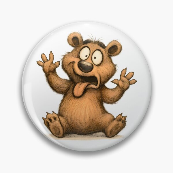 Item preview, Shocked Silly Bear designed and sold by Yomere.