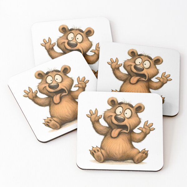 Item preview, Shocked Silly Bear designed and sold by Yomere.