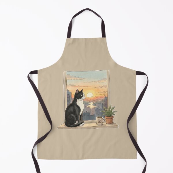 Item preview, Cat at the window designed and sold by snoWorkshop.