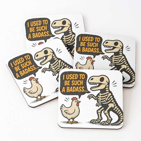 Item preview, I Used To Be Such A Badass Dinosaur designed and sold by Nano-Threads.