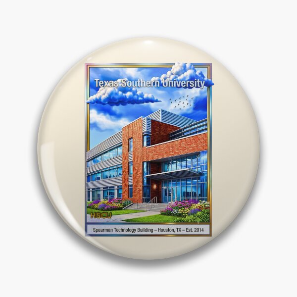 Item preview, Futuristic Academic Tech Building Vector Art designed and sold by EvergreenPark - Tee Studio.