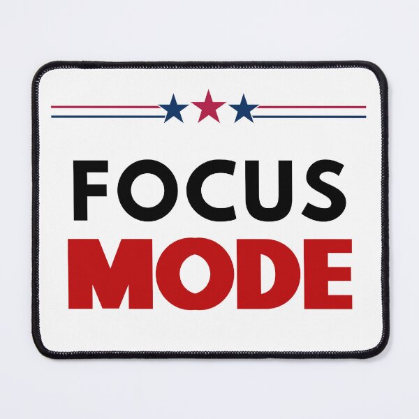 Item preview, Focus Mode - Minimalist Typography Motivation T-Shirt Productivity Mindset designed and sold by DomKo10.