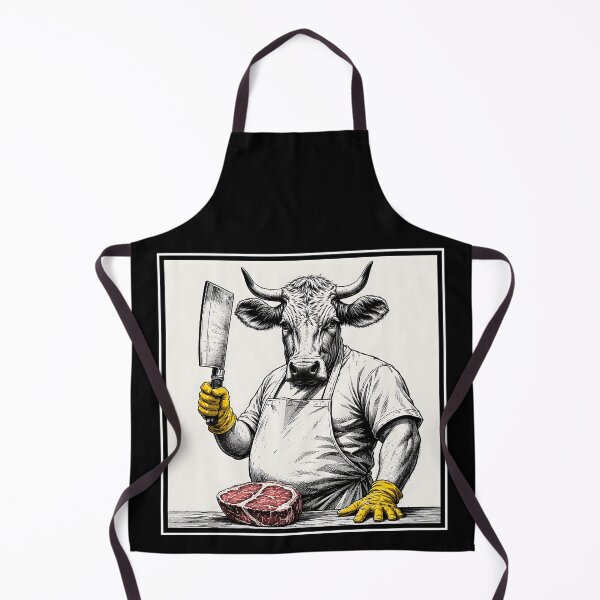 Item preview, The Butcher (Cow Version) designed and sold by DredMuunStudios.