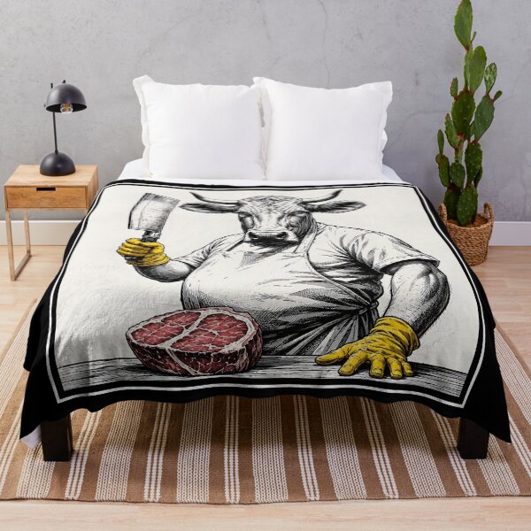 Item preview, The Butcher (Cow Version) designed and sold by DredMuunStudios.