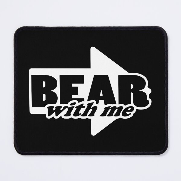 Item preview, Bear with me (white) designed and sold by ItBearlyFits.