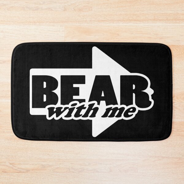 Item preview, Bear with me (white) designed and sold by ItBearlyFits.