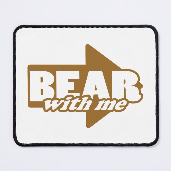 Item preview, Bear with me (brown) designed and sold by ItBearlyFits.