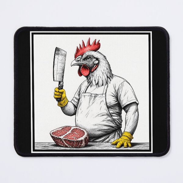 Item preview, The Butcher (Chicken Version) designed and sold by DredMuunStudios.