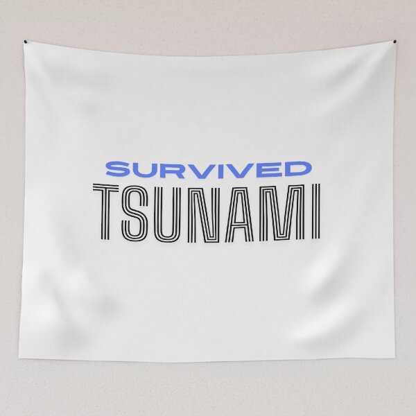 Item preview, Survived Tsunami designed and sold by ArtistTejal.