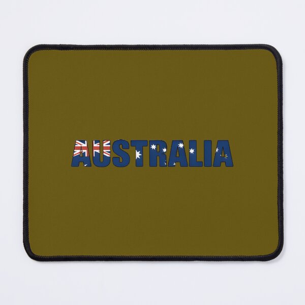 Item preview, Australia text with flag no background designed and sold by CreationsNicB.