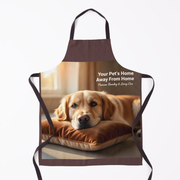 Item preview, Luxury Pet Boarding Suite: Premium Golden Retriever Dog Hotel Banner designed and sold by Creative-RE.