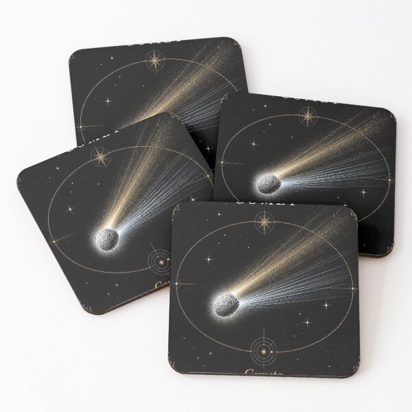 Item preview, Comet Dark Academia Astronomical Engraving designed and sold by SunnyDesign82.
