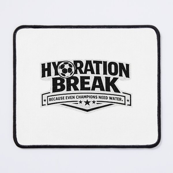 Item preview, Hydration Break In Progress Soccer Funny Match Day Fan Graphic designed and sold by MimsTees.