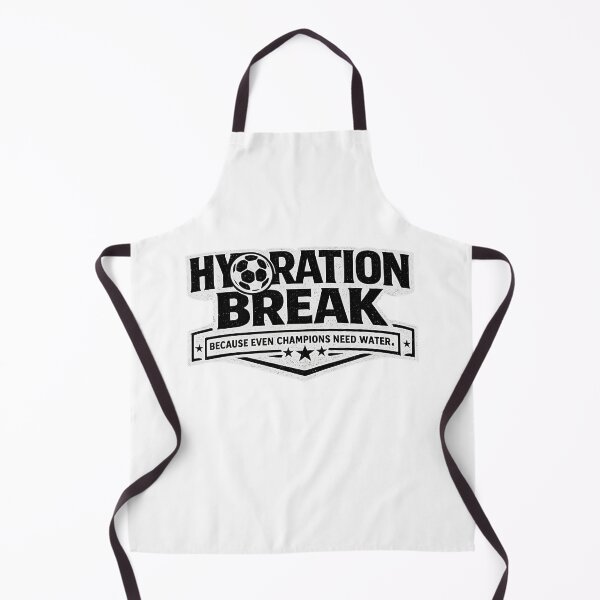 Item preview, Hydration Break In Progress Soccer Funny Match Day Fan Graphic designed and sold by MimsTees.