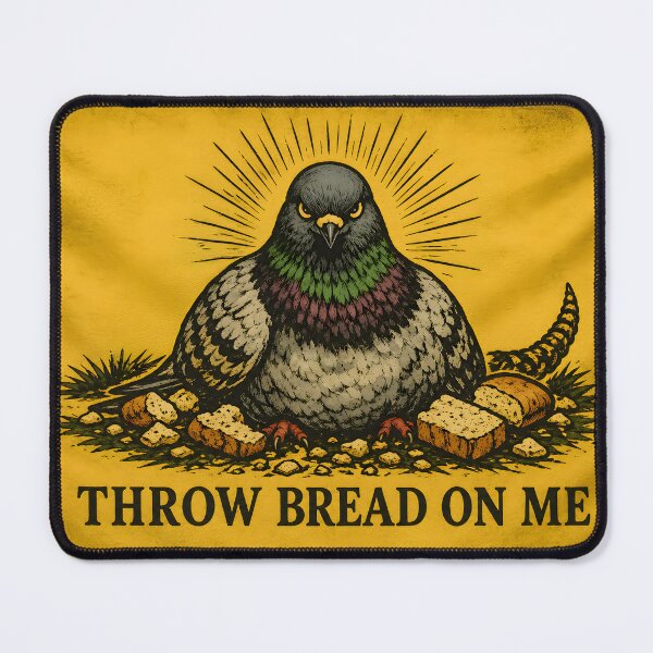 Item preview, Throw Bread On Me Pigeon designed and sold by aistrokeofart.