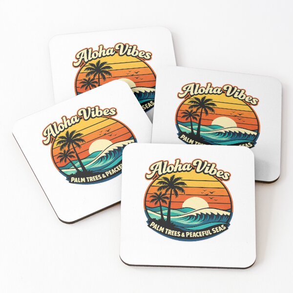 Item preview, Palm Trees & Peaceful Seas Aloha Vibes designed and sold by DPBTees70.
