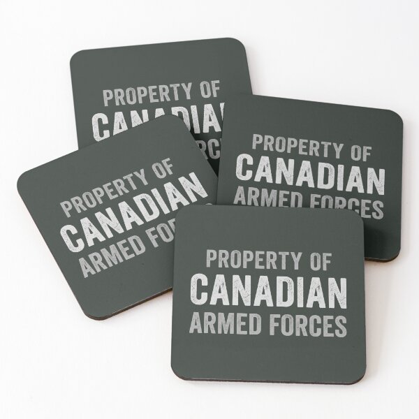 Item preview, Property of Canadian Armed Forces  designed and sold by HowToCanadian.