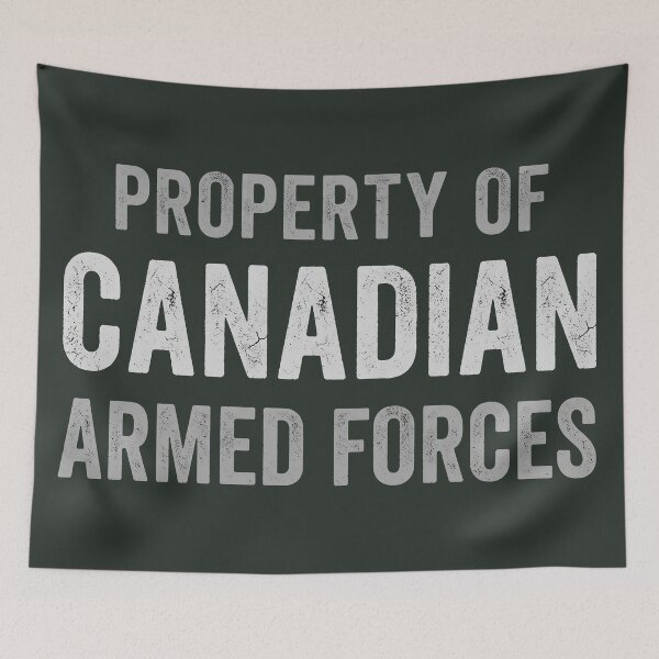Item preview, Property of Canadian Armed Forces  designed and sold by HowToCanadian.
