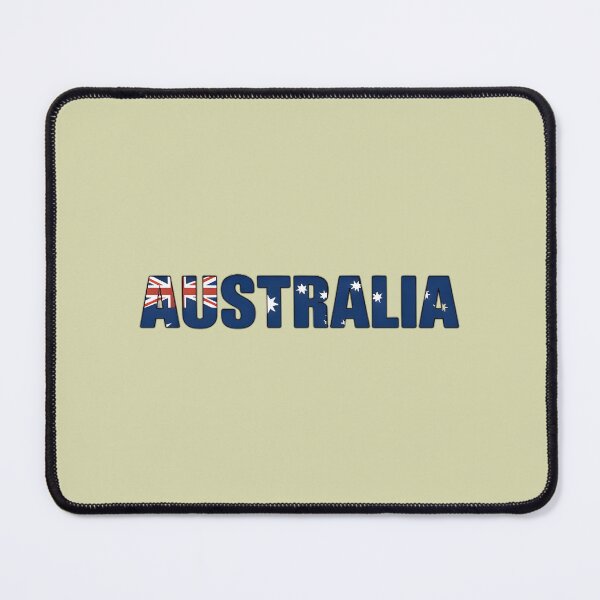 Item preview, Australia text with flag no background designed and sold by CreationsNicB.