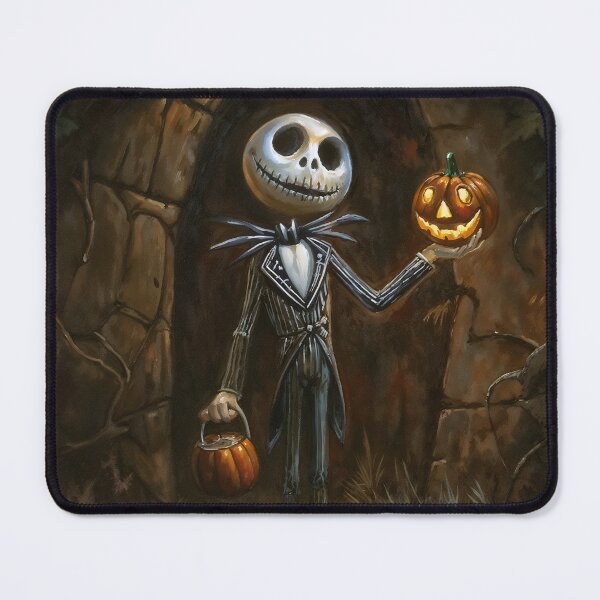 Item preview, Pumpkin King Jack Skellington Halloween Gothic Art designed and sold by DarkHolyQueen.