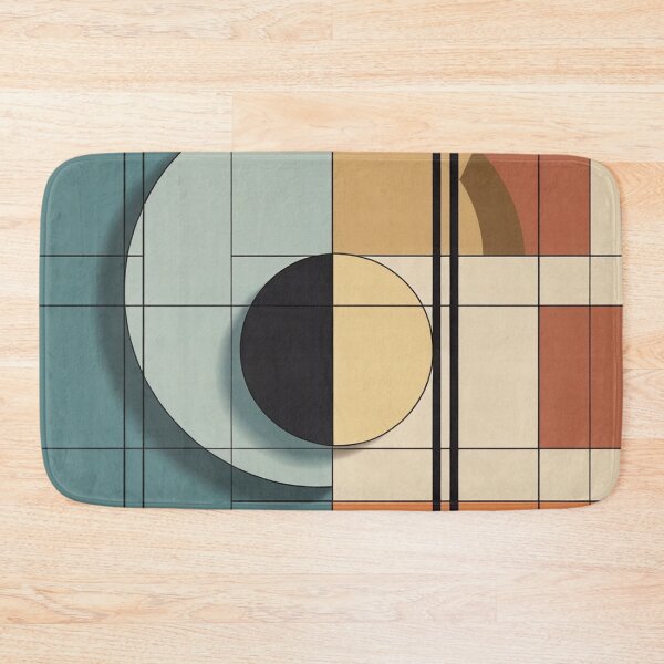 Item preview, Mid Century Geometric Abstract | Bauhaus Inspired Modern Wall Art designed and sold by semenol.