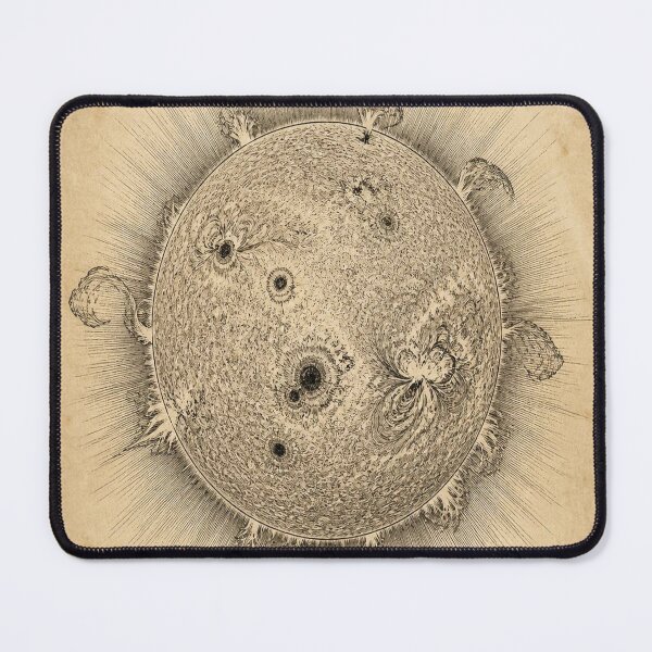 Item preview, The Sun Vintage Ivory Astronomical Engraving designed and sold by SunnyDesign82.