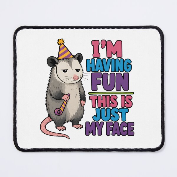 Item preview, Possum Having Fun Face designed and sold by aistrokeofart.