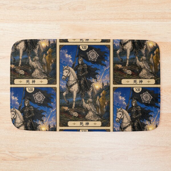 Item preview, Tarot card the death in anime style designed and sold by ProjecTees.