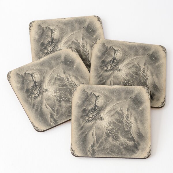 Item preview, Orion Nebula Vintage Ivory Astronomical Engraving designed and sold by SunnyDesign82.
