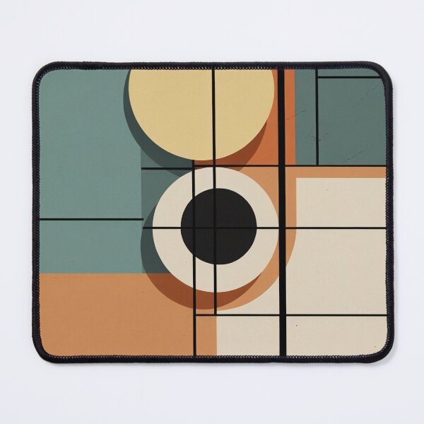 Item preview, Minimalist Geometric Circles in Earth Tones | Contemporary Abstract designed and sold by semenol.