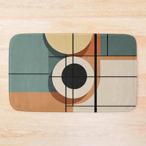 Item preview, Minimalist Geometric Circles in Earth Tones | Contemporary Abstract designed and sold by semenol.