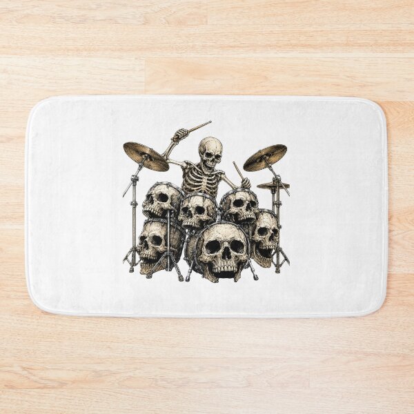 Item preview, Death playing the drums designed and sold by Nela-&-Lena.