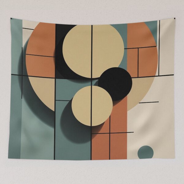 Item preview, Abstract Bauhaus Geometry | Mid Century Modern Graphic Design designed and sold by semenol.