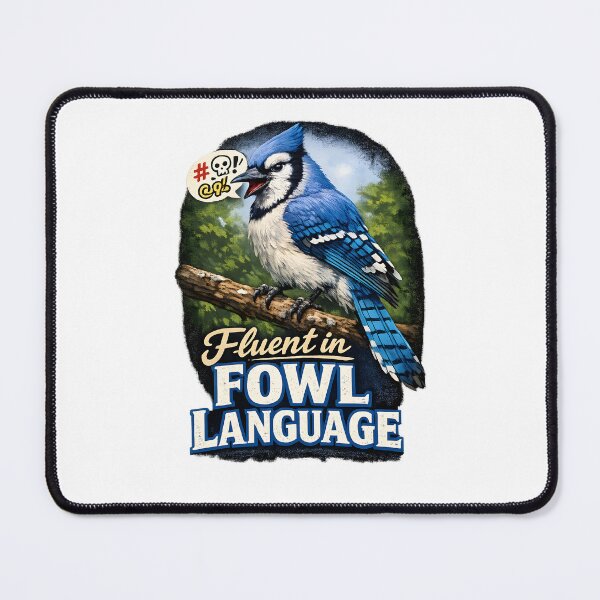 Item preview, Fluent In Fowl Language designed and sold by aistrokeofart.