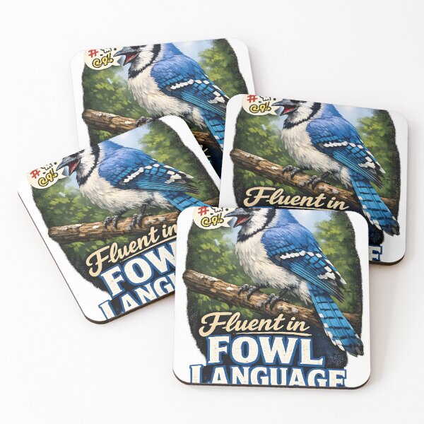 Item preview, Fluent In Fowl Language designed and sold by aistrokeofart.