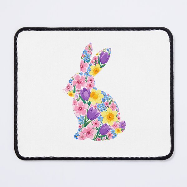 Item preview, Floral bunny designed and sold by trendspatterns.