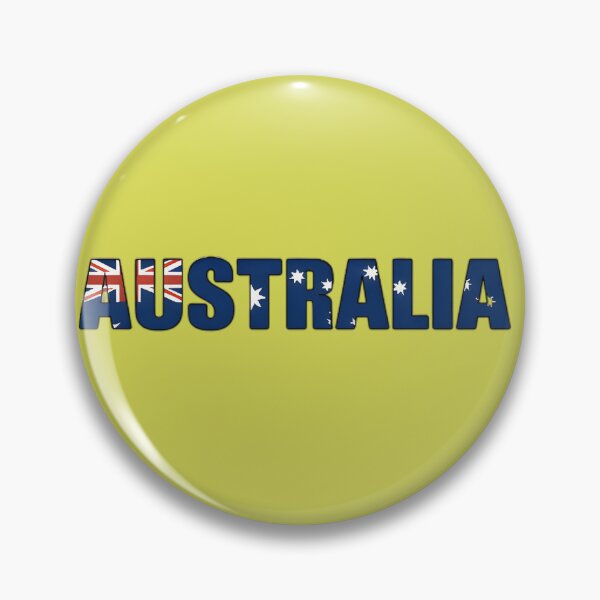 Item preview, Australia text with flag no background designed and sold by CreationsNicB.